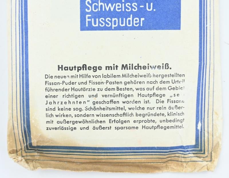 German Third Reich Package of Footpowder — image 3