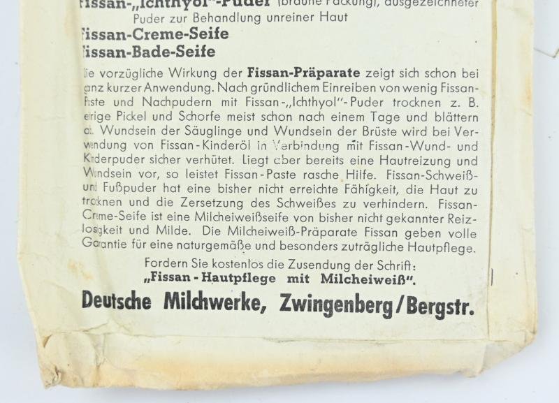 German Third Reich Package of Footpowder — image 6