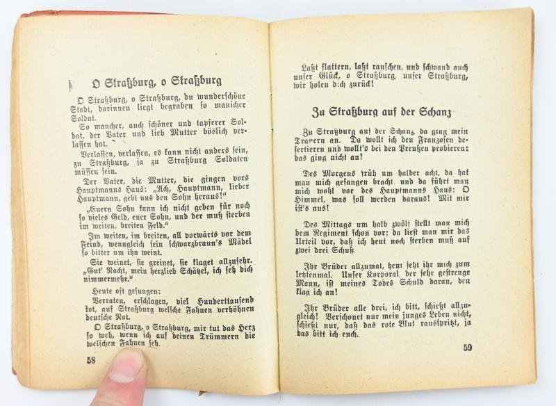 German HJ Songbook 'Uns geht die Sonne nicht unter' — image 6