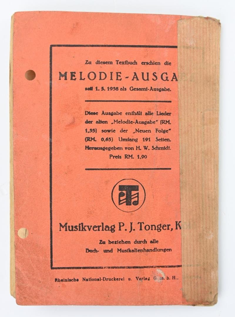 German HJ Songbook 'Uns geht die Sonne nicht unter' — image 7