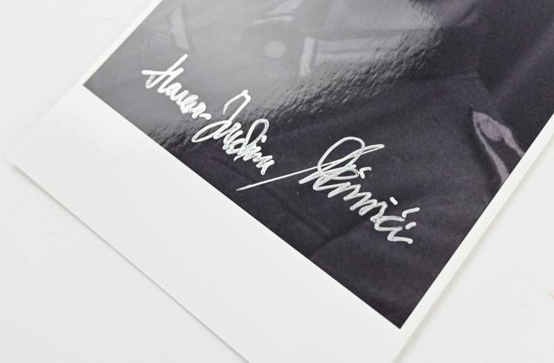 Signature of Wehrmacht Heer KC Recipient 'Hans-Joachim Heinrici' — image 2