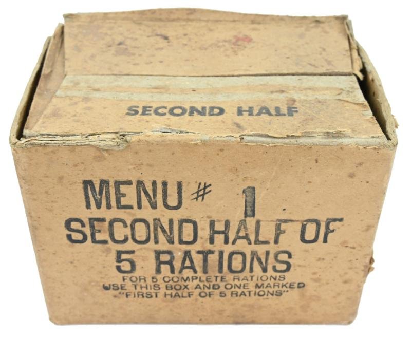 US WW2 Ten-in-One Ration Box — image 2