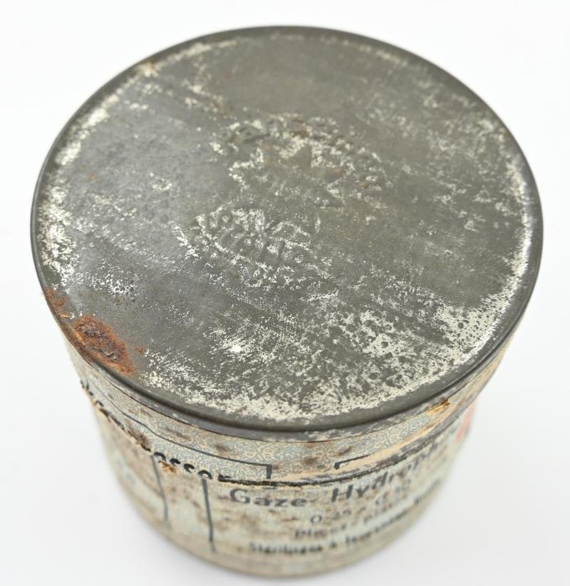 Belgian WW1 First Aid Gauze Tin Can — image 6