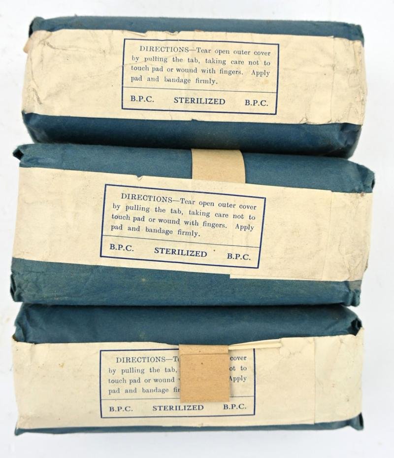 British WW2 Large First Aid Dressing Set — image 3