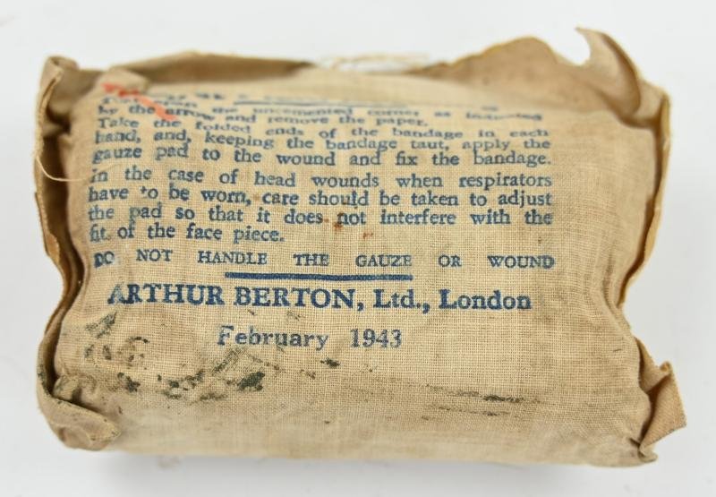 British WW2 First Field Dressing 1943 — image 2