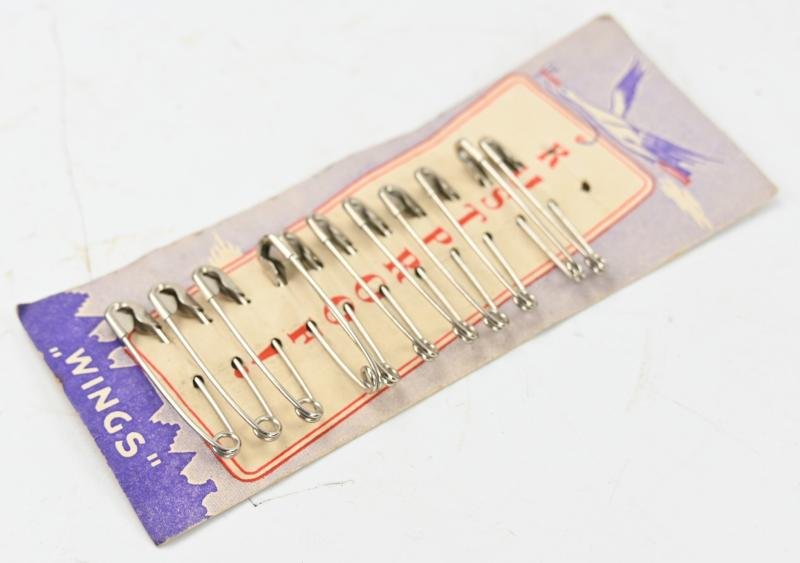 British WW2 Medical Safety Pins set — image 2
