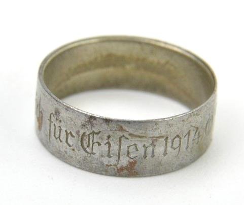 Austrian-Hungarian WW1 War Fund Ring — image 2