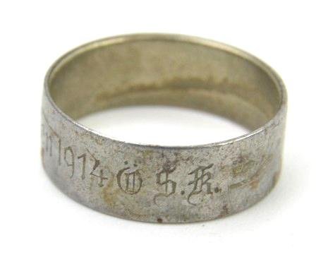 Austrian-Hungarian WW1 War Fund Ring — image 3
