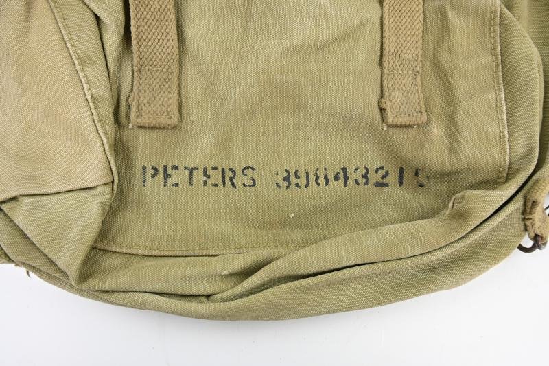 US WW2 M-1936 Musset Bag 'James H Peters' — image 5