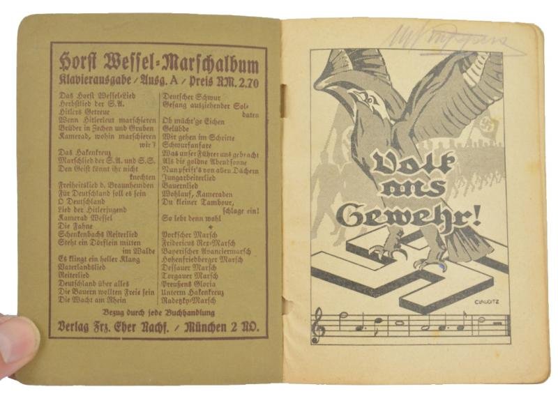 German NSDAP Songbook 1934 — image 2