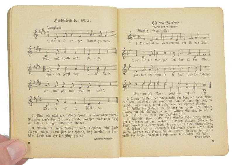German NSDAP Songbook 1934 — image 4