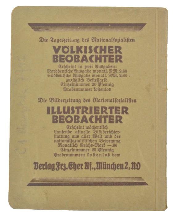German NSDAP Songbook 1934 — image 6