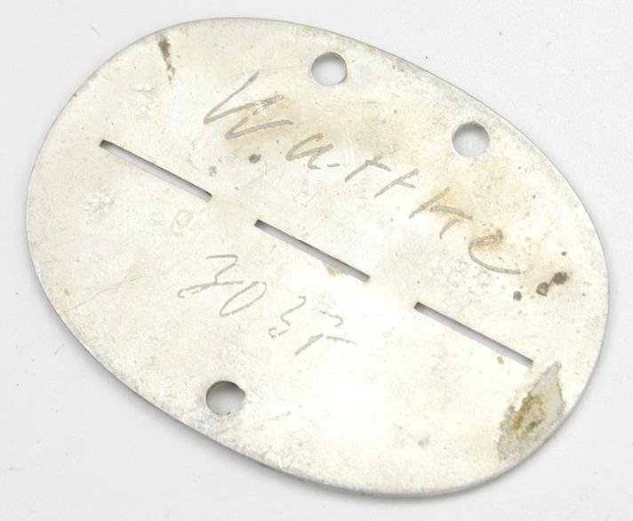German WH Dog-Tag '1./Krkw.Zg. 193' — image 4