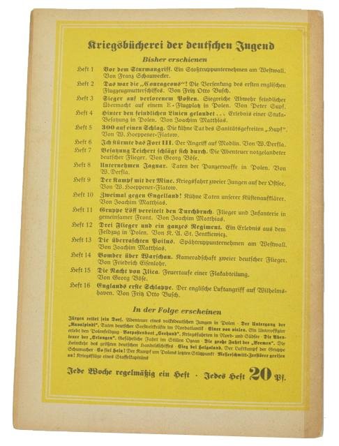 German Booklet 'Bomber uber Warschau' — image 5