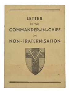 British WW2 Field Letter 21th Army Group