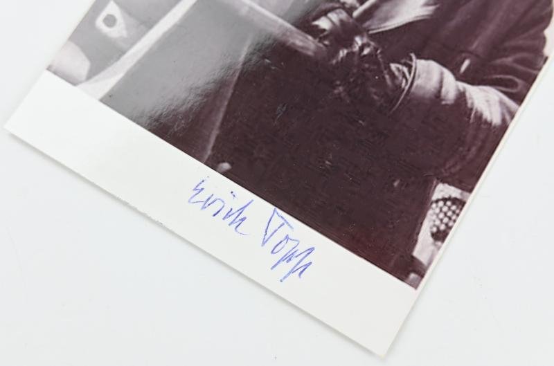 Signature of Kriegsmarine KC-Recipient 'Erich Topp' — image 2