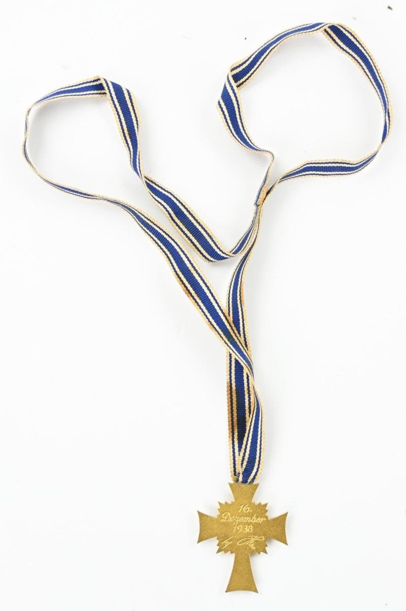 German Mother's Cross in Gold — image 3