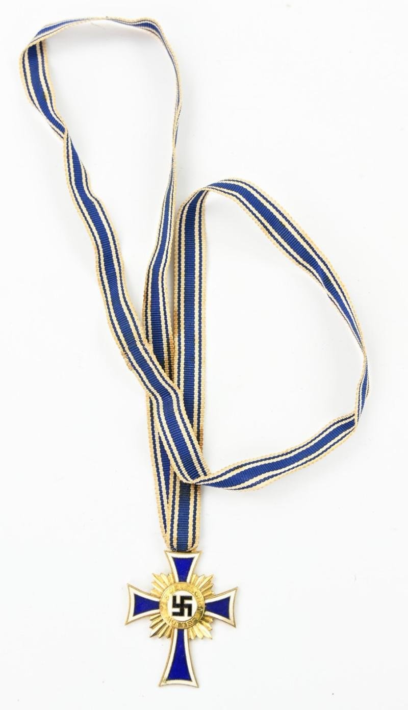 German Mother's Cross in Gold — image 6