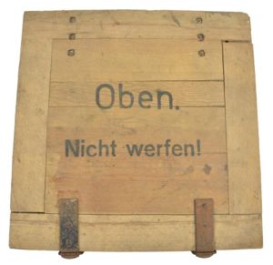 German WH Ammunition Box 'Platzpatronen 33'