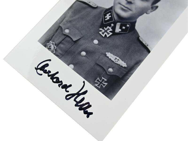 Signature of Waffen-SS KC Recipient 'Eberhard Heder' — image 2