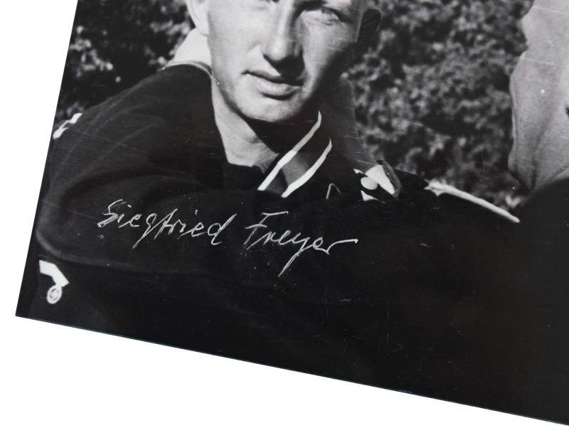 Signature of Wehrmacht Heer KC Recipient 'Siegfried Freyer' — image 2