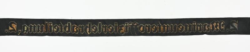 German KM Cap-Tally '2.Marineunteroffizierlehrabteilung 2'' — image 4