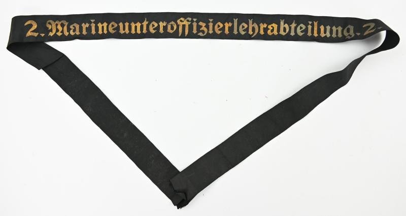 German KM Cap-Tally '2.Marineunteroffizierlehrabteilung 2'' — image 6