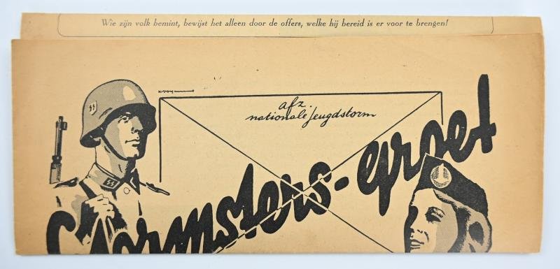 Dutch 'Nationale Jeugdstorm' Flyer 'Stormsters-Groet' — image 7