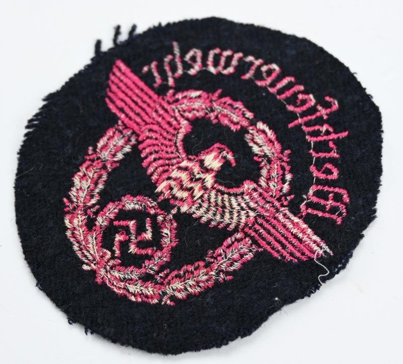 German Third Reich Fire Department Sleeve Patch — image 4