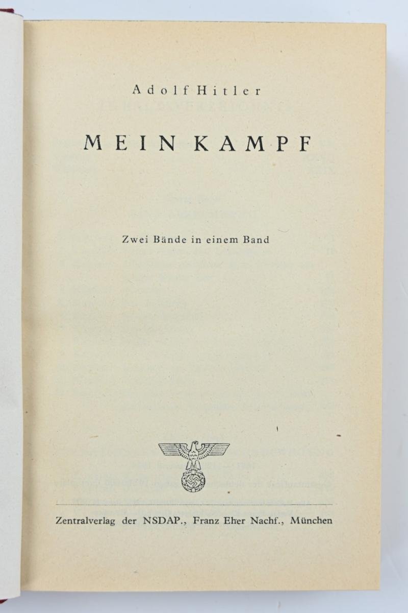 German Mein Kampf Pocket Book 1944 — image 3