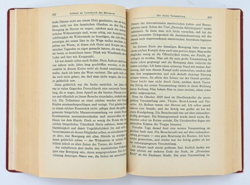 German Mein Kampf Pocket Book 1944 — image 5