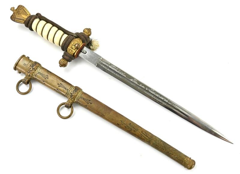 German KM Officer's Dagger 'WKC Solingen' — image 11