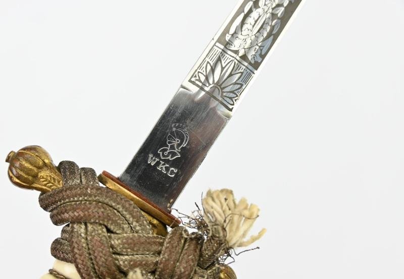German KM Officer's Dagger 'WKC Solingen' — image 16