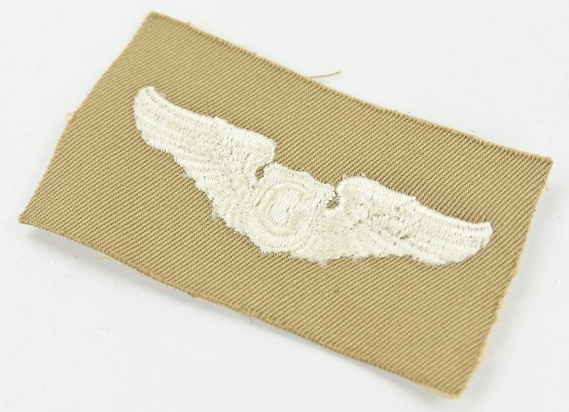 US Army WW2 Air Force Glider Pilot Cloth Wings — image 2