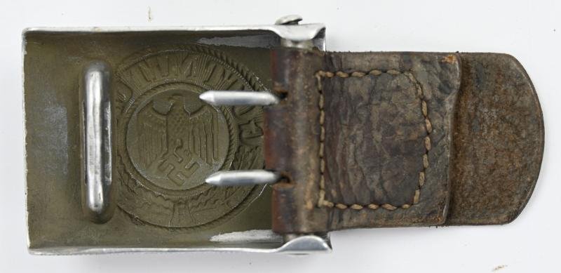 German WH Beltbuckle with Tab 1938 — image 8
