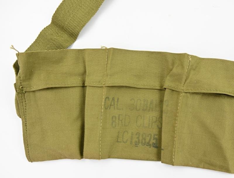 US WW2 M1 Rifle Ammo Bandoleer .30 Cal — image 2