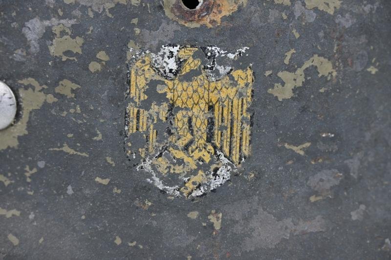 German KM M35 Re-issue ex Tropical Combat Helmet — image 7