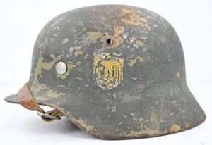 German KM M35 Re-issue ex Tropical Combat Helmet