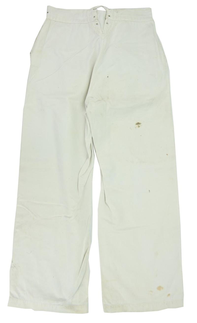 German KM EM White Trousers — image 10