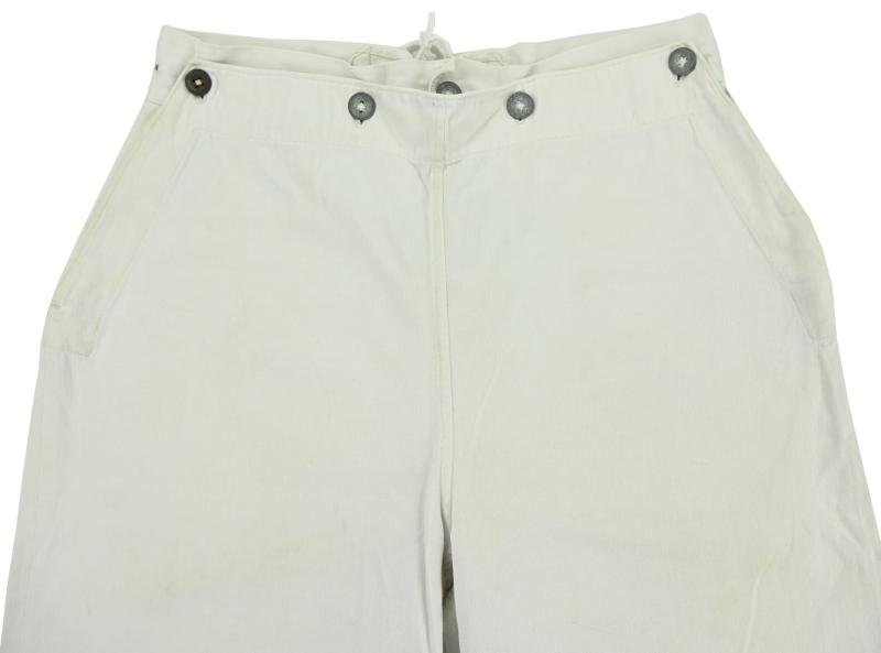 German KM EM White Trousers — image 5