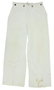 German KM EM White Trousers