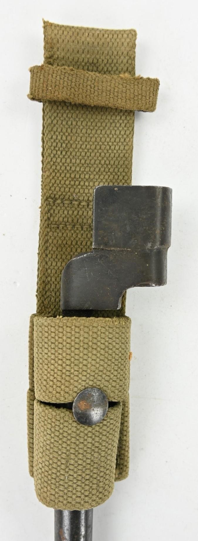 British WW2 Spike Bayonet with Frog — image 2