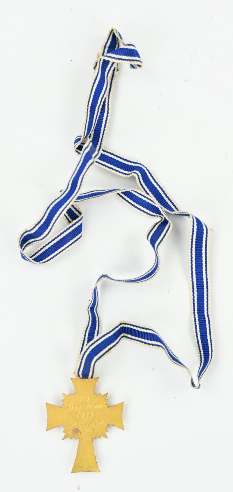 German Mother's Cross in Gold — image 4