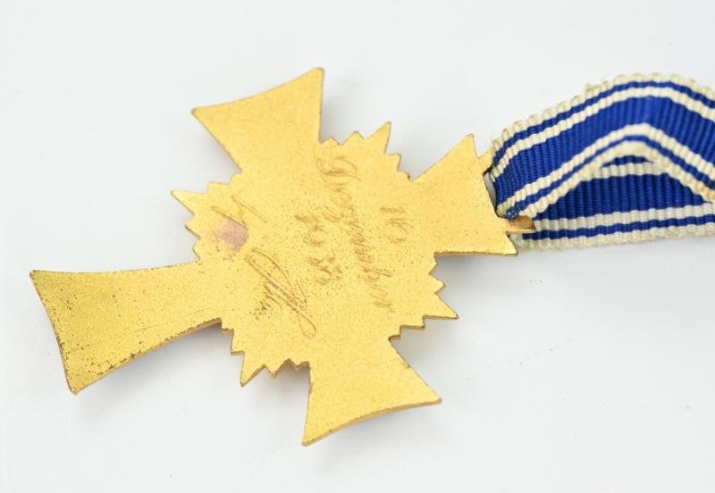 German Mother's Cross in Gold — image 6