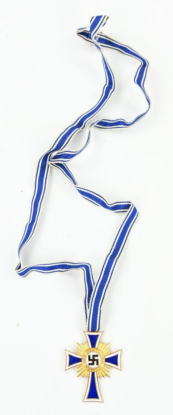 German Mother's Cross in Gold — image 7
