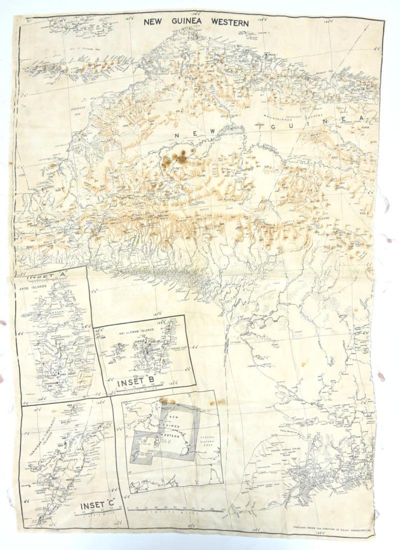 Australian RAAF Escape Map 'New Guinea Western' — image 2