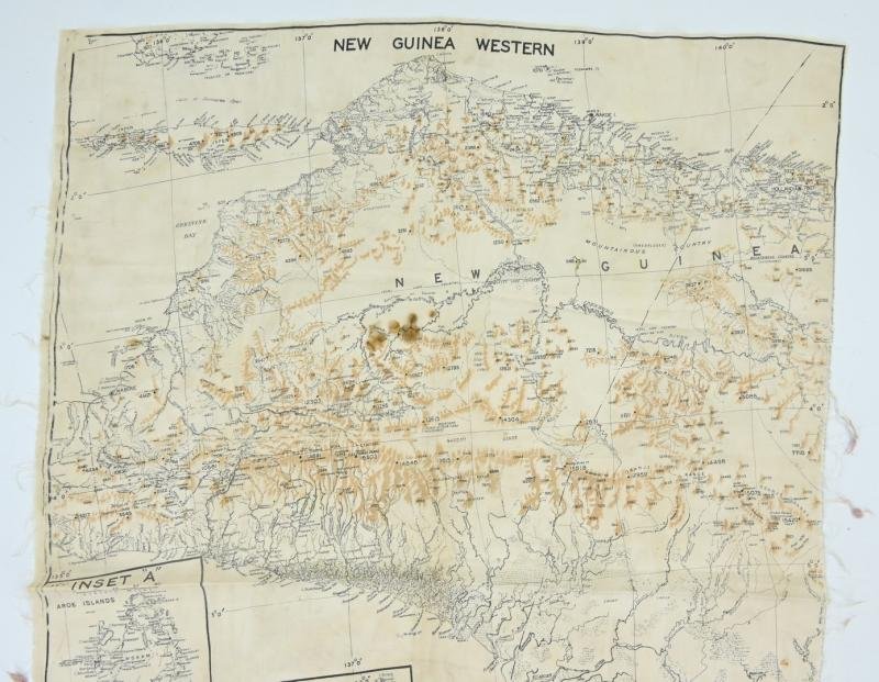 Australian RAAF Escape Map 'New Guinea Western' — image 3