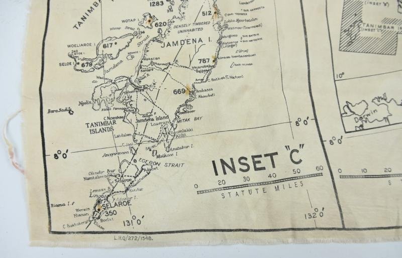 Australian RAAF Escape Map 'New Guinea Western' — image 6
