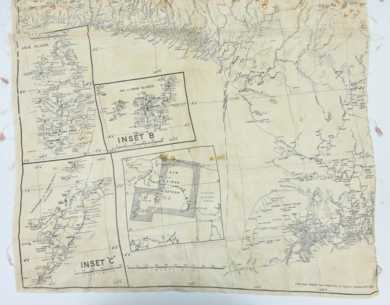 Australian RAAF Escape Map 'New Guinea Western' — image 7