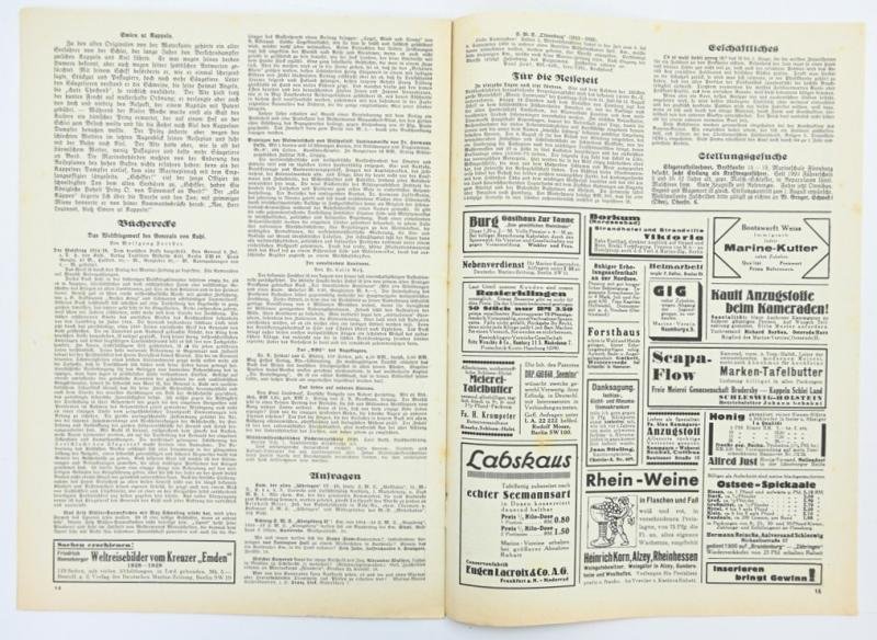 German Reichsmarine Magazine 1930 — image 5